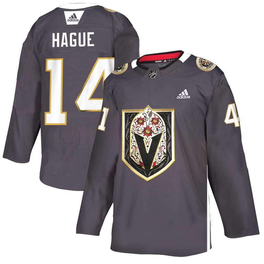 Vegas Golden Knights 14 Nicolas Hague Gray Dia De Los Muertos Adidas Jersey,We sell and wholesale Vegas Golden Knights 14 Nicolas Hague Gray Dia De Los Muertos Adidas Jersey on line form chian!